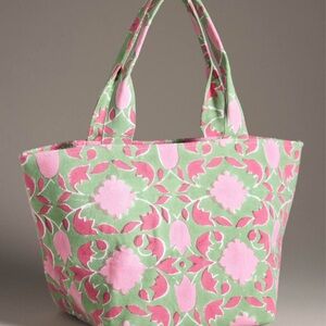 Anthropologie SZ blockprint Libson Bag